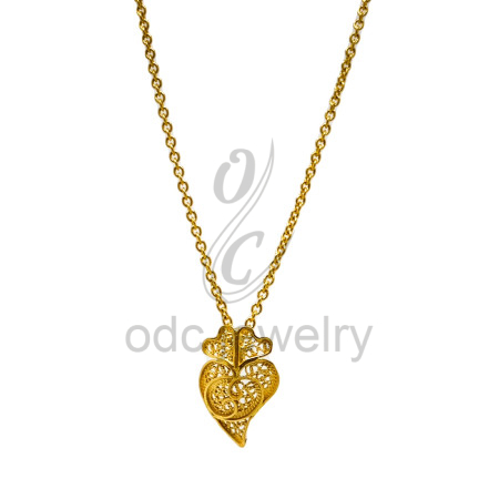 Conjunto aurum "Amor Trançado"