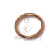 Aliança 3mm "Promissio Rosatum"