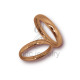 Aliança 3mm "Promissio Rosatum"