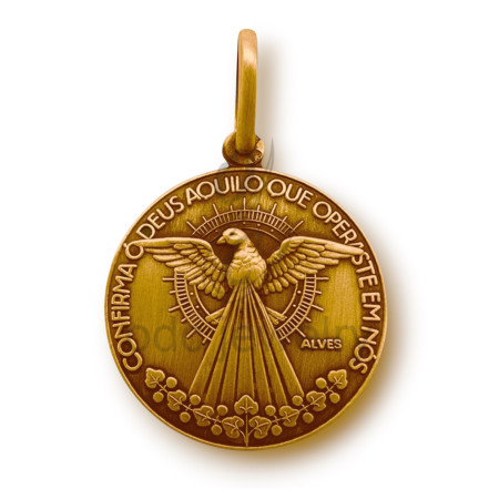 Medalha aurum "Crisma"