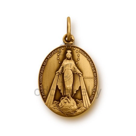 Medalha aurum "Nossa Senhora das Graças"