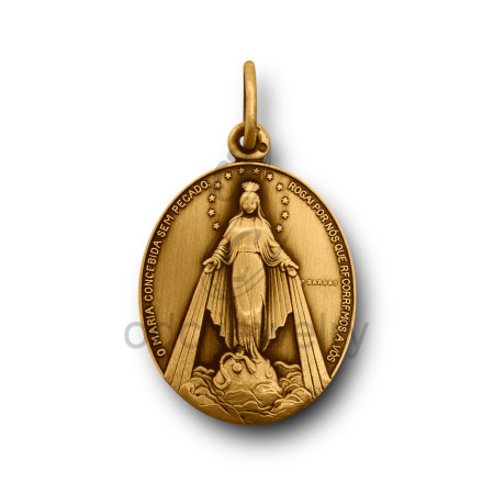 Medalha aureum "Nossa Senhora das Graças"
