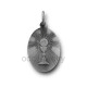 Medalha argenti "Virgem Oval & Cálice - Carrapito"